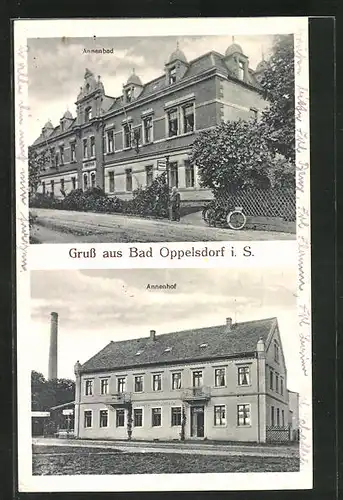 AK Bad Oppelsdorf, Annenhof, Annenbad