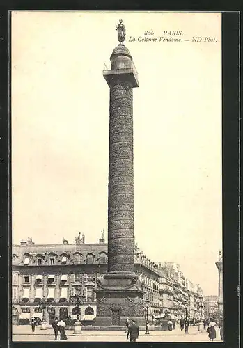 AK Paris, La Colonne Vendome