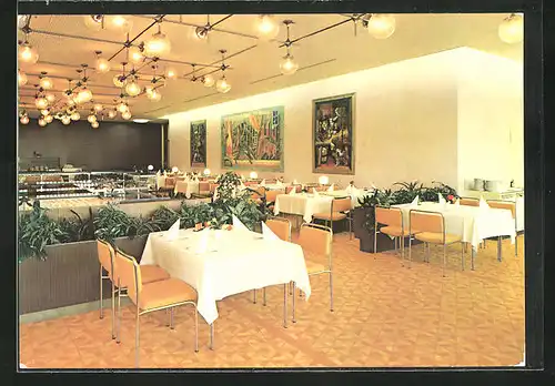 AK Berlin, Palast der Republik, Linden-Restaurant