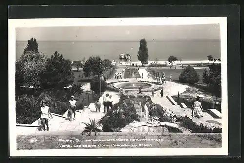 AK Varna, Les sables d`Or, l`escalier du Casino