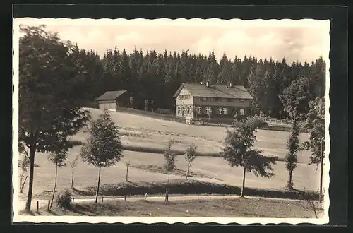 AK Oberjugel, Wanderheim der Turnergemeinde