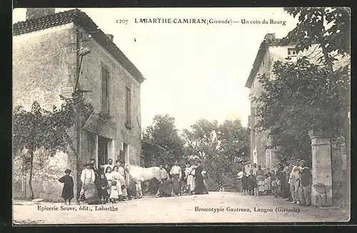 AK Labarthe-Camiran, Un coin du Bourg