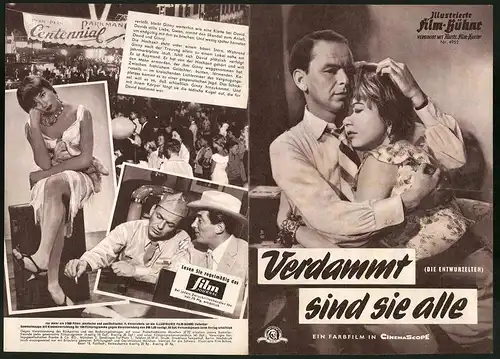 Filmprogramm IFB Nr. 4952, Verdammt sind sie alle, Frank Sinatra, Dean Martin, Regie: Vincente Minelli