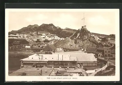 AK Aden, The flag staff station