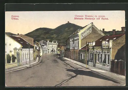 AK Vrsac, Stevana Nemanje mit Ruine