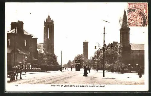 AK Belfast, Junction of University and Lisburn Roads