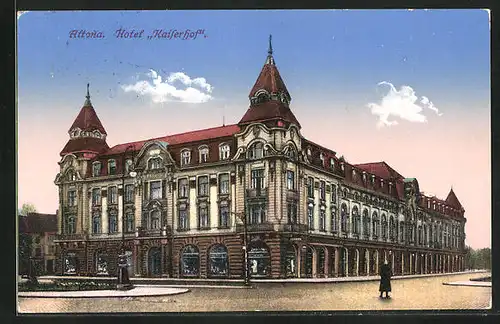 AK Hamburg-Altona, Hotel Kaiserhof