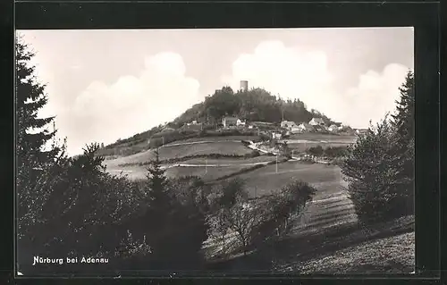 AK Nürburg b. Adenau, Turm aus weiter Ferne