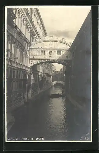 AK Venezia, Ponte dei Sospiri / Seufzerbrücke