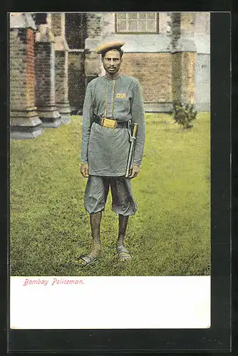 AK Bombay, Policeman, Indischer Polizist