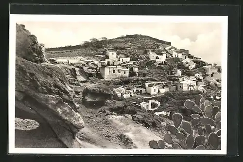 AK Gran Canaria, Ortsansicht vom Wachturm