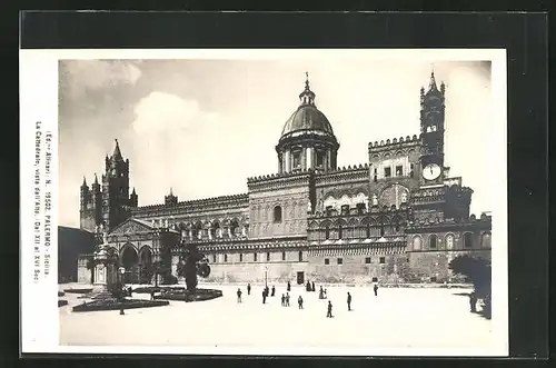 AK Palermo, La Cattedrale, vista dall` Alto