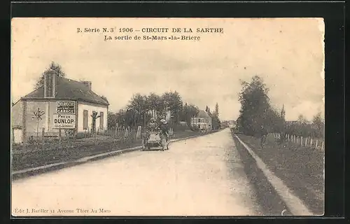 AK Cicuit de la Sarthe, La sortie de St-Mars-la-Briere