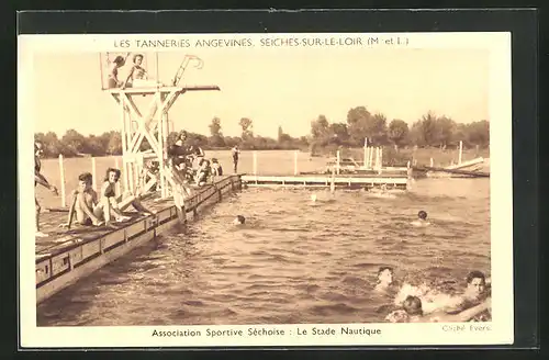 AK Seiches-sur-le-Loir, Les Tanneries Angevines, Association Sportive Séchoise: Le Stade Nautique