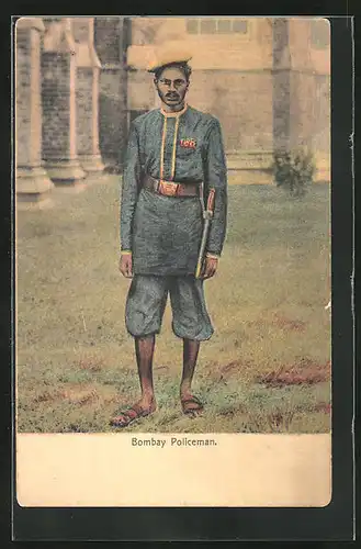 AK Bombay, Policeman, Polizist aus Bombay