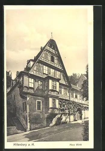 AK Miltenberg a. M., Haus Wirth