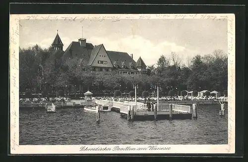 AK Berlin-Wannsee, Schwedischer Pavillon