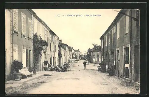 AK Aignan, Rue du Bouillon