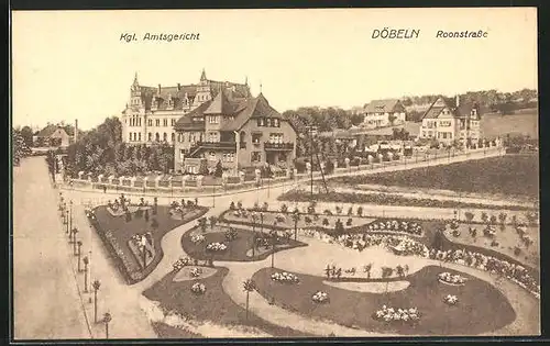 AK Döbeln, Amtsgericht mit Roonstrasse