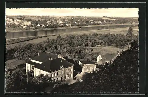 AK Seusslitz / Elbe, HO-Gaststätte Seusslitzer Hof