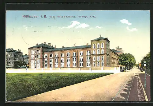 AK Mülhausen i. E., Kaiser Wilhelm Kaserne