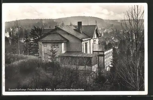 AK Friedrichroda i. Thür., Jugendherberge - Landesverbandseigenheim