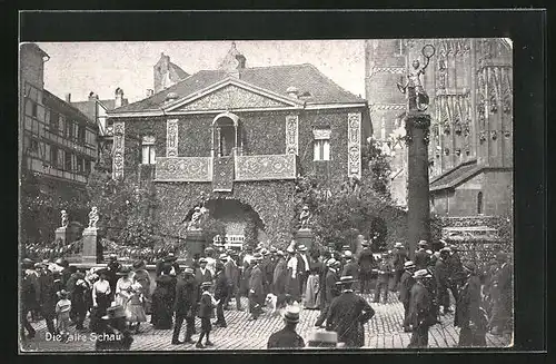 AK Nürnberg, 8. Deutsches Sängerbundesfest 1912, die alte Schau