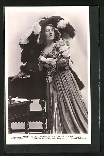 AK Schauspielerin Miss Julia Neilson als Nell Gwyn