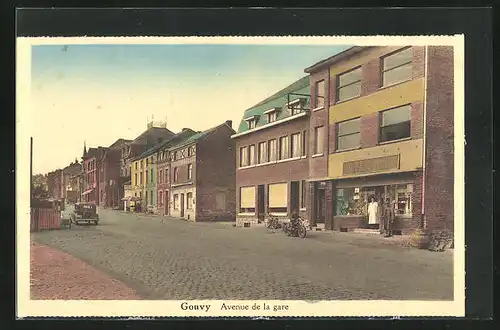 AK Bouvy, Avenue de la gare