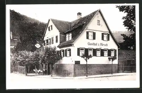 AK Unterreichenbach, Gasthof zum Hirsch