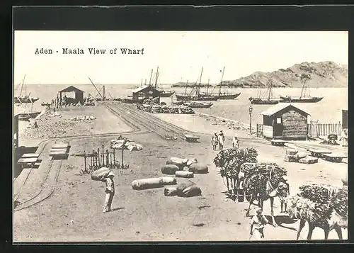 AK Aden, Maala View of Wharf