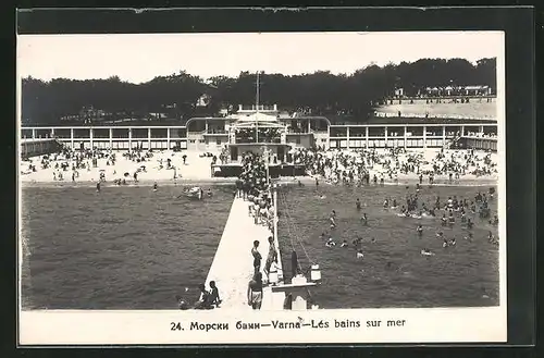 AK Varna, Les bains sur mer