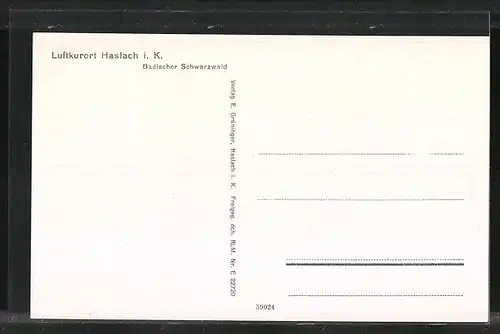 AK Haslach i. K., Gesamtansicht