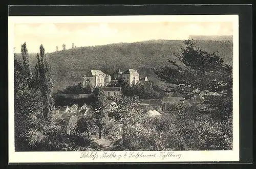 AK Malberg /Kyllburg, Luftkurort mit Schloss