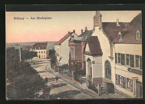 AK Bitburg, Gasthaus Simonbräu am Marktplatz