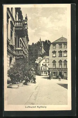 AK Kyllburg, Hotel zum Stern im Ortskern