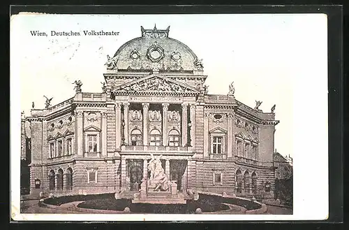 AK Wien, Deutsches Volkstheater