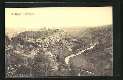 AK Kyllburg, Panorama von Nordwest