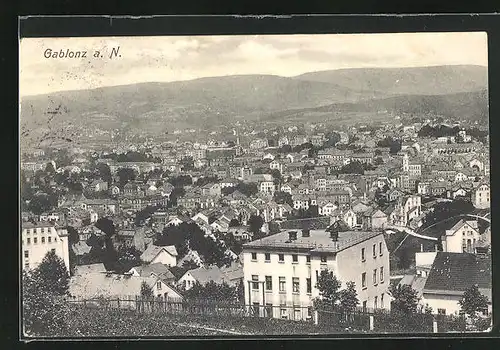 AK Gablonz / Jablonec Nad Nisou, Gesamtansicht