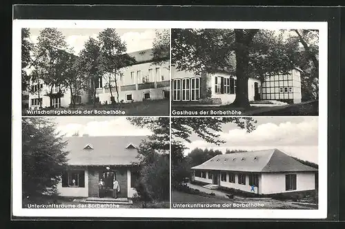 AK Neuenrade /Sauerland, Hotel Pension und Gasthaus Borbethöhe