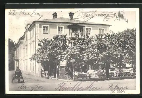 AK Hallein, Hotel Restaurant und Badeanstalt Blauer Stern