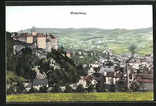 AK Winterberg, Panorama der Stadt