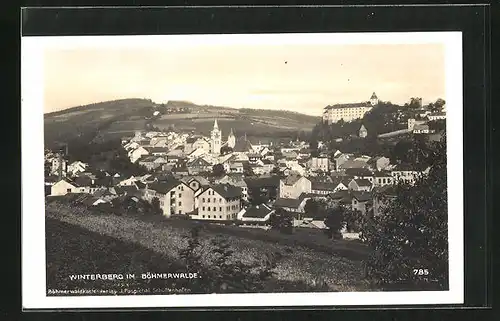 AK Winterberg, Totalansicht der Stadt