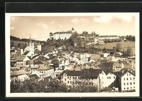 AK Winterberg, Teilansicht mit Schloss