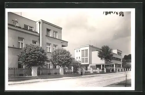 AK Chotzen / Chocen, Heilanstalt Dr. B. Stanek, Bauhaus