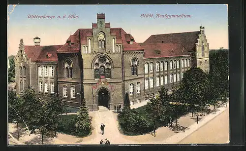 AK Wittenberge a. Elbe, Städt. Realgymnasium