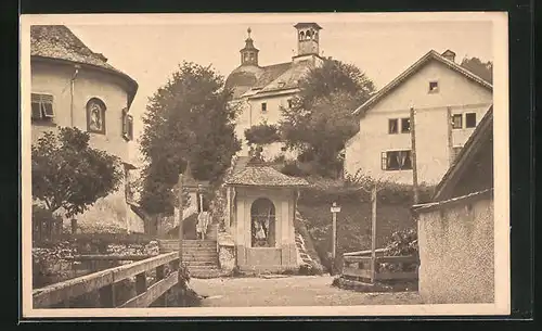 AK Hallein, Blick auf die Klosterstiege