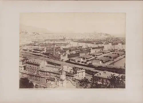 Fotoalbum mit 58 Fotografien, Ansicht Italien, Genova, San Remo, Ospedaletti, Menton, Reise von Ligurien zur Côte d`Azur