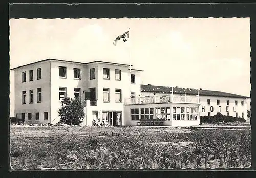 AK Ostseebad Heiligenhafen, Blick zum Dünenhotel