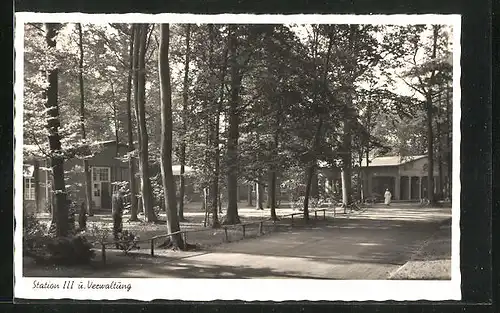 AK Bad Rothenfelde-Strang /Teutoburger Wald, Wald-Krankenhaus, Station III u. Verwaltung